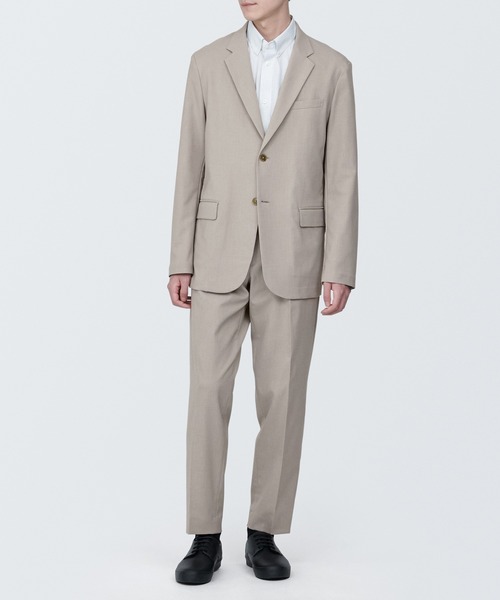 無印良品(ムジルシリョウヒン)の「紳士 シワになりにくいストレッチワンタックパンツ(その他パンツ・メンズ・ネイビー/ブラック/ブラウン系1・M/XL/S/XS)」の14枚目の写真