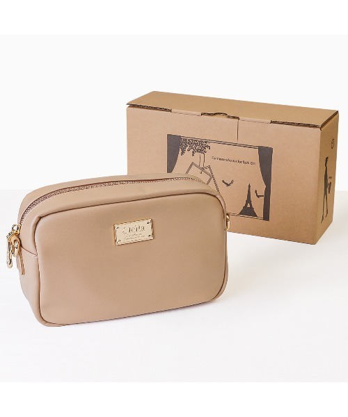 Clelia(クレリア)の「【Serena/セレーナ】2way縦型ショルダーバッグ(ショルダーバッグ・レディース・ブラック/ブラウン/ダークブラウン/ベージュ・ONE SIZE)」の16枚目の写真