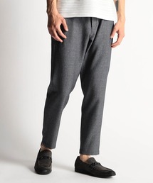 HIDEAWAYS NICOLE | メランジウーステッドイージーパンツ(スラックス)