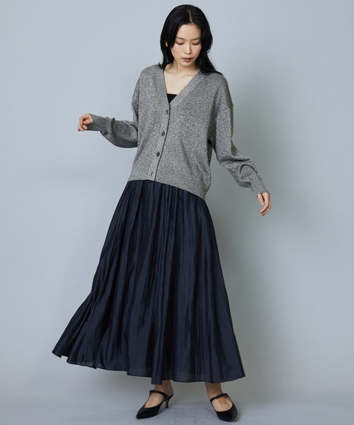 【1er Arrondissement】リネングロスワッシャーマキシスカート 1er Arrondissement】リネングロスワッシャーマキシスカート