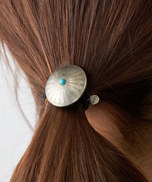 SHIPS（シップス）の「【WEB限定】SHIPS: ネイティブ コンチョ ヘアゴム（ヘアゴム・メンズ・ホワイト系その他/ストーン/ライトホワイト/オフホワイト/ホワイト・ONE SIZE）」の8枚目の写真