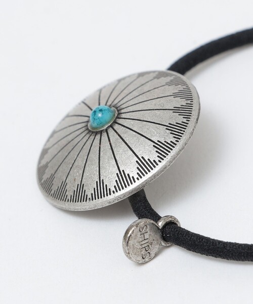 SHIPS（シップス）の「【WEB限定】SHIPS: ネイティブ コンチョ ヘアゴム（ヘアゴム・メンズ・ホワイト系その他/ストーン/ライトホワイト/オフホワイト/ホワイト・ONE SIZE）」の12枚目の写真