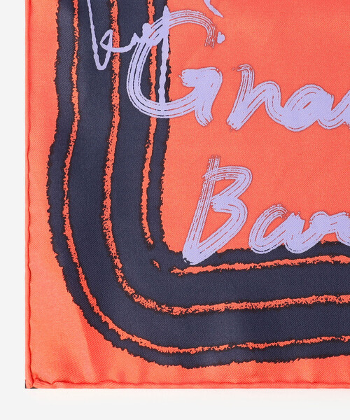 manipuri(マニプリ)の「manipuri | フィッシュ 65×65 WOMEN(バンダナ/スカーフ・レディース・オレンジ・ONE)」の6枚目の写真