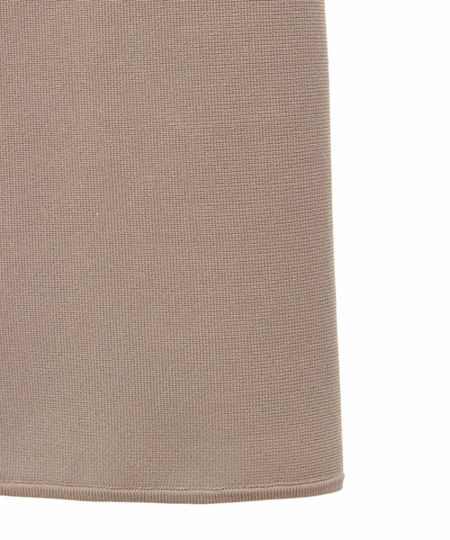 31 Sons de mode（トランテアン　ソン　ドゥ　モード）の「ニットミニジャンスカ（ジャンパースカート・レディース・ブラック/ベージュ・36）」の9枚目の写真