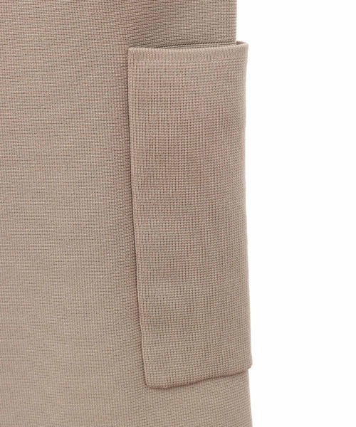 31 Sons de mode（トランテアン　ソン　ドゥ　モード）の「ニットミニジャンスカ（ジャンパースカート・レディース・ブラック/ベージュ・36）」の11枚目の写真