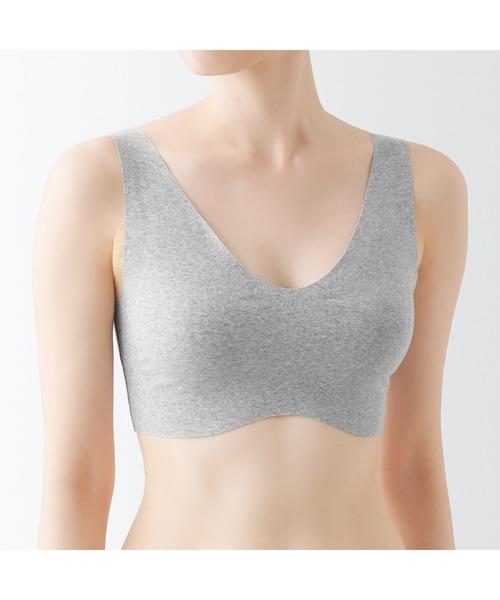 婦人 どこにも縫い目がないハーフトップブラジャー（ブラジャー