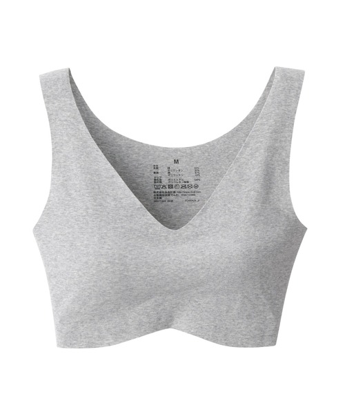 婦人 どこにも縫い目がないハーフトップブラジャー（ブラジャー