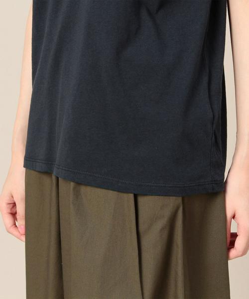 BEAUTY&YOUTH UNITED ARROWS（ビューティーアンドユースユナイテッドアローズ）の「【別注】BY BY SLIC SLIC ポケットノースリーブ◆（Tシャツ/カットソー・レディース・オフホワイト/オレンジ/ネイビー・フリー）」の13枚目の写真