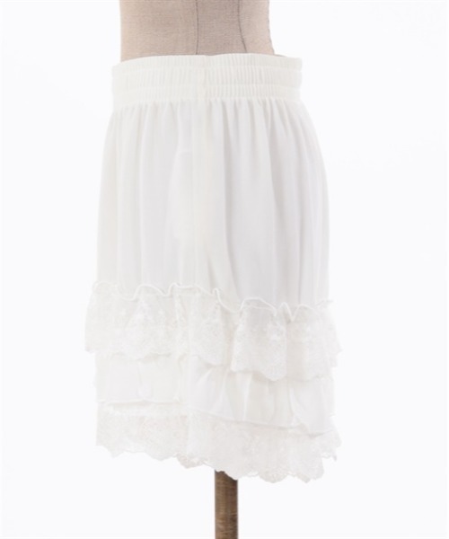 axes femme POETIQUE(アクシーズファムポエティック)の「調節リボン付ミニペチパンツ(その他アンダーウェア/インナー・レディース・ブラック/キナリ・MEDIUM)」の5枚目の写真