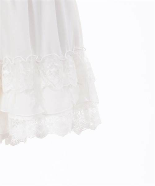 axes femme POETIQUE(アクシーズファムポエティック)の「調節リボン付ミニペチパンツ(その他アンダーウェア/インナー・レディース・ブラック/キナリ・MEDIUM)」の8枚目の写真