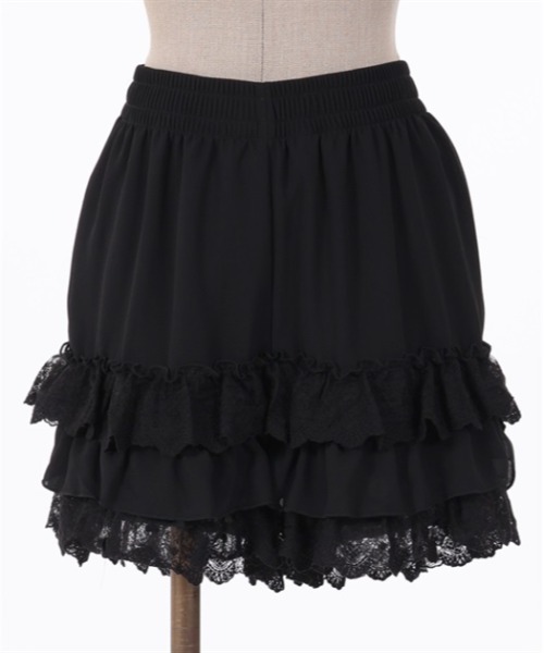 axes femme POETIQUE(アクシーズファムポエティック)の「調節リボン付ミニペチパンツ(その他アンダーウェア/インナー・レディース・ブラック/キナリ・MEDIUM)」の12枚目の写真