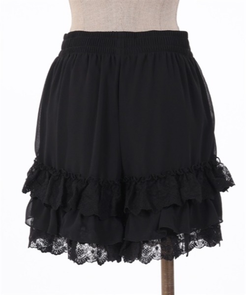 axes femme POETIQUE(アクシーズファムポエティック)の「調節リボン付ミニペチパンツ(その他アンダーウェア/インナー・レディース・ブラック/キナリ・MEDIUM)」の14枚目の写真