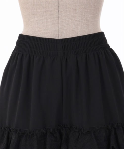 axes femme POETIQUE(アクシーズファムポエティック)の「調節リボン付ミニペチパンツ(その他アンダーウェア/インナー・レディース・ブラック/キナリ・MEDIUM)」の17枚目の写真