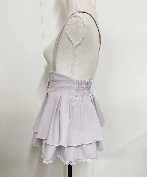 MA*RS（アメーバーマーズ）の「ビジュー付き二段フリルスカパン/量産型