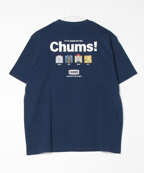 CHUMS/チャムス 半袖Tシャツ/コットンTee 防虫/アンチバグ ユニセックス CH01-2380（Tシャツ/カットソー）｜CHUMS（チャムス）