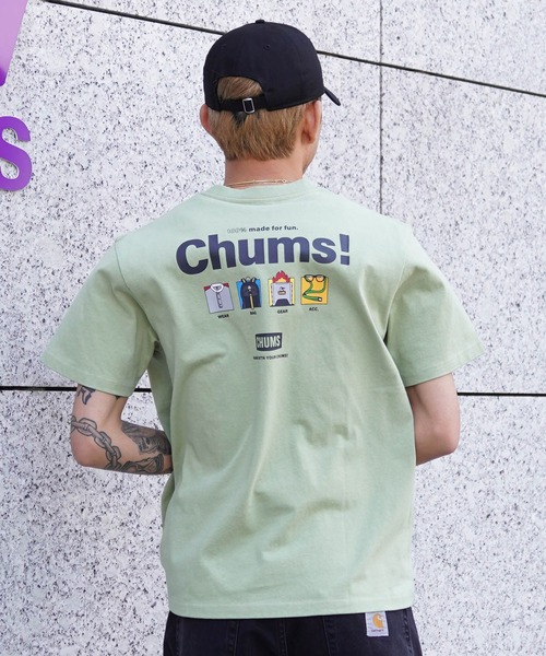 CHUMS/チャムス 半袖Tシャツ/コットンTee 防虫/アンチバグ ユニセックス CH01-2380（Tシャツ/カットソー）｜CHUMS（チャムス）