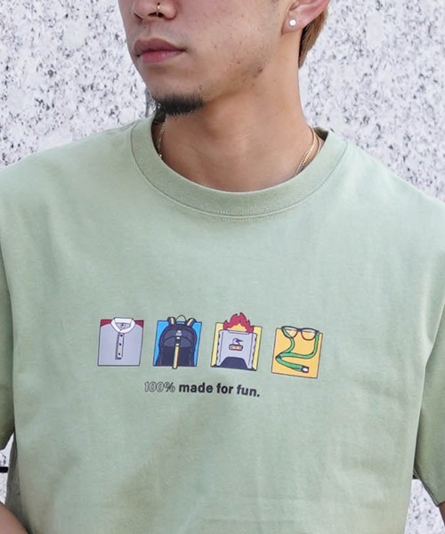 CHUMS/チャムス 半袖Tシャツ/コットンTee 防虫/アンチバグ ユニセックス CH01-2380（Tシャツ/カットソー）｜CHUMS（チャムス）