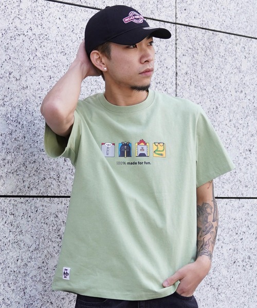 CHUMS/チャムス 半袖Tシャツ/コットンTee 防虫/アンチバグ ユニセックス CH01-2380（Tシャツ/カットソー）｜CHUMS（チャムス）