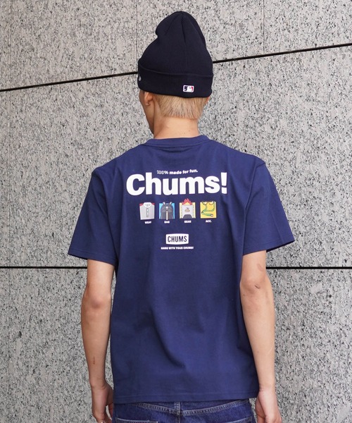 CHUMS/チャムス 半袖Tシャツ/コットンTee 防虫/アンチバグ ユニセックス CH01-2380（Tシャツ/カットソー）｜CHUMS（チャムス）