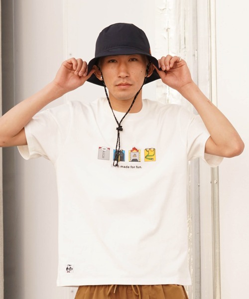 CHUMS/チャムス 半袖Tシャツ/コットンTee 防虫/アンチバグ ユニセックス CH01-2380（Tシャツ/カットソー）｜CHUMS（チャムス）