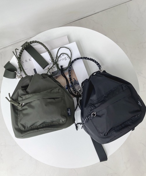 a2o ショルダーバッグ　あおばくん a2o ギャザーショルダーバック ライトブルー あおば君 - メルカリ