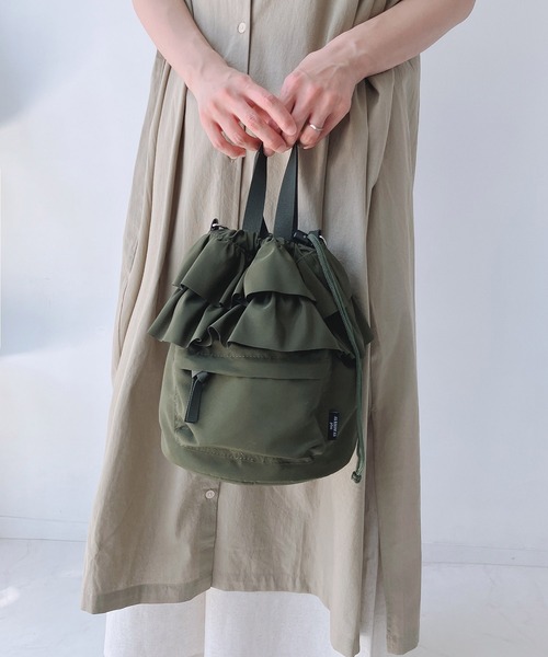 巾着ミリタリーショルダーバッグ（ショルダーバッグ）｜AS KNOW