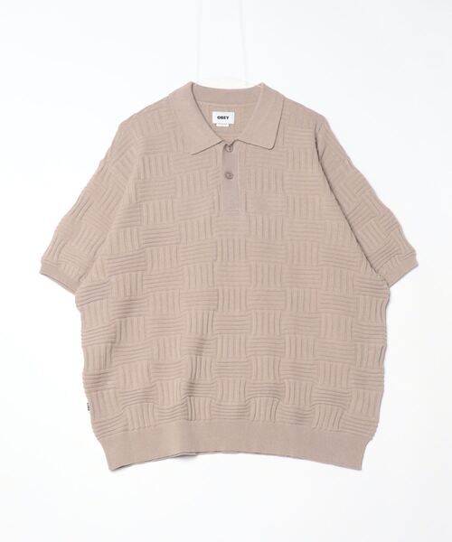 OBEY(オベイ)の「【OBEY】ALFRED POLO SWEATER(スウェット・メンズ・グレー/ブルー・X-LARGE/LARGE/MEDIUM)」の4枚目の写真