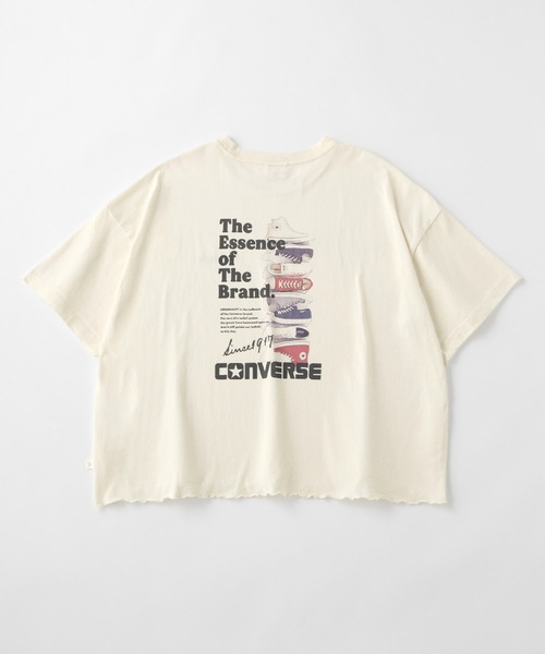 CONVERSE/コンバース ロゴ刺繍/シューズバックプリント オーバーサイズ