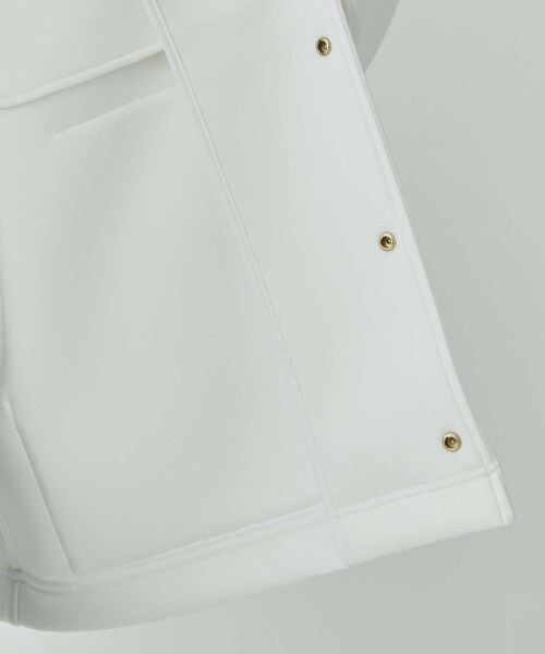 CULLNI（クルニ）の「STUDIOUS別注DANBORU BLOUSON / ダブルフェイスコーチジャケット（ブルゾン・メンズ・ブラック/ブルー/ホワイト・1/2）」の15枚目の写真