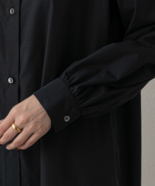 russet(ラシット)の「【ANOTHER BRANCH】シャツワンピース (O-716)(ワンピース・レディース・オフホワイト/ブルー/ネイビー・FREE)」の14枚目の写真