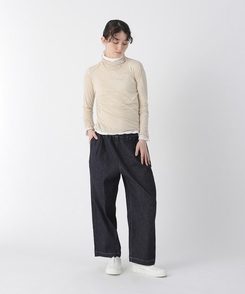 Plantation(プランテーション)の「エジプトコットンⅠ/インナータートル / (O)(その他トップス・レディース・ホワイト/グリーン/ライトグレー/ネイビー/ライトピンク/ブラック/ライトブルー/ベージュ/イエロー/ライトグリーン・M size)」の16枚目の写真