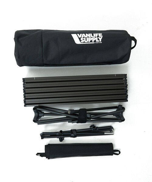 FREAK'S STORE(フリークスストア)の「VANLIFE SUPPLY BY FREAK'S STORE/ヴァンライフサプライ バイ フリークスストア VLS 2Way Foldig Table(家具・メンズ・ブラック・ONE SIZE)」の14枚目の写真