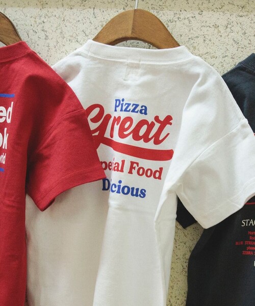 DRC branshes(ディーアールシーブランシェス)の「【WEB限定/DRC/お肌に嬉しい綿100%】アソートグラフィック半袖Tシャツ(Tシャツ/カットソー・キッズ・フューシャピンク/ブルー/オフホワイト/チャコールグレー/その他4/ブラック/その他3/ネイビー/その他1/ラベンダー/その他2/カラフル/グリーン/ライム/キャメル/ライトグリーン/レッド・90/100/130/160/140/150/110/120)」の13枚目の写真