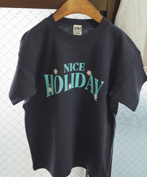 DRC branshes(ディーアールシーブランシェス)の「【WEB限定/DRC/お肌に嬉しい綿100%】アソートグラフィック半袖Tシャツ(Tシャツ/カットソー・キッズ・フューシャピンク/ブルー/オフホワイト/チャコールグレー/その他4/ブラック/その他3/ネイビー/その他1/ラベンダー/その他2/カラフル/グリーン/ライム/キャメル/ライトグリーン/レッド・90/100/130/160/140/150/110/120)」の14枚目の写真