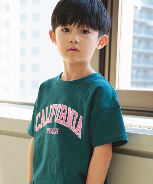 DRC branshes(ディーアールシーブランシェス)の「【WEB限定/DRC/お肌に嬉しい綿100%】アソートグラフィック半袖Tシャツ(Tシャツ/カットソー・キッズ・フューシャピンク/ブルー/オフホワイト/チャコールグレー/その他4/ブラック/その他3/ネイビー/その他1/ラベンダー/その他2/カラフル/グリーン/ライム/キャメル/ライトグリーン/レッド・90/100/130/160/140/150/110/120)」の6枚目の写真