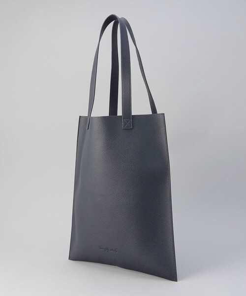 coen(コーエン)の「The gift shop(ザ・ギフト・ショップ)レザーライクトートバッグ(トートバッグ・メンズ・ブラック/オフホワイト/シルバー/ネイビー・FREE)」の12枚目の写真