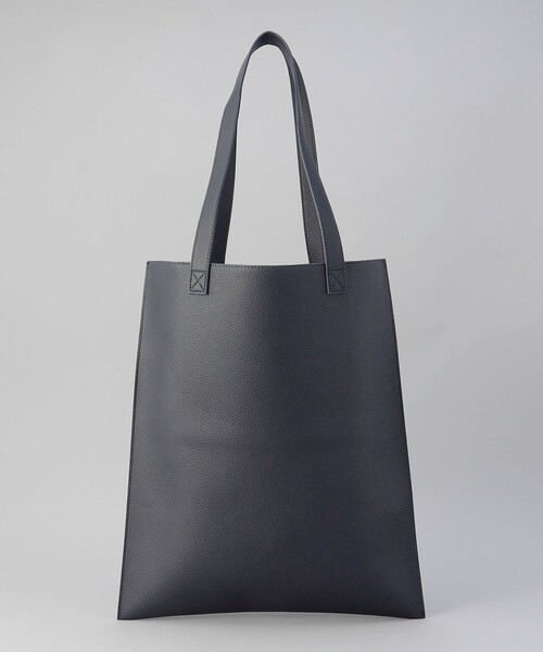 coen(コーエン)の「The gift shop(ザ・ギフト・ショップ)レザーライクトートバッグ(トートバッグ・メンズ・ブラック/オフホワイト/シルバー/ネイビー・FREE)」の11枚目の写真