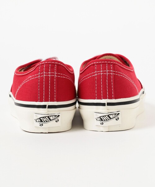 BEAMS BOY（ビームスボーイ）の「VANS / AUTHENTIC REISSUE 44（スニーカー・レディース・レッド・5/5h/6/6h）」の4枚目の写真