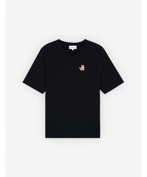 Maison Kitsune(メゾンキツネ)の「SPEEDY FOX PATCH COMFORT TEE-SHIRT(Tシャツ/カットソー・レディース・ブルー系その他/ホワイト/ベージュ系その他/ブラック/ラベンダー/ローズ系・XS/S/M/L/XL)」の3枚目の写真