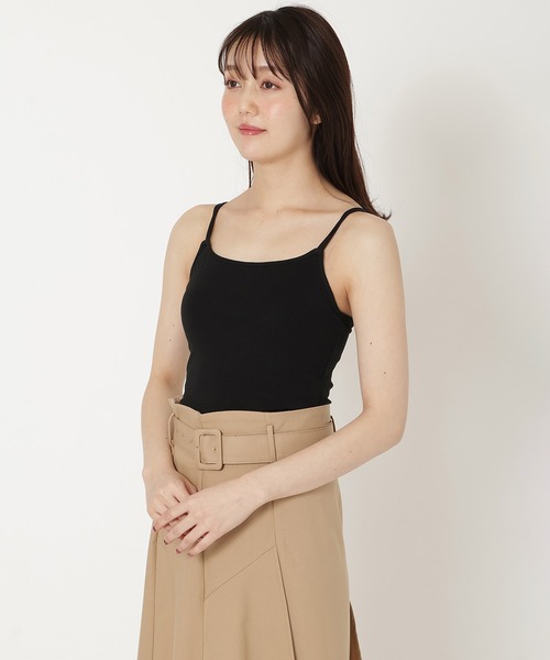REDYAZEL（レディアゼル）の「カップ付きインナーキャミソール（キャミソール・レディース・ブラック/オフホワイト/ライトグレー・FREE）」の13枚目の写真