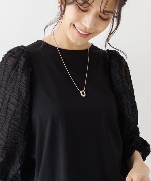 abahouse mavie（アバハウスマヴィ）の「ホースシューチェーンネックレス（ネックレス・レディース・ゴールド/シルバー・フリー）」の9枚目の写真