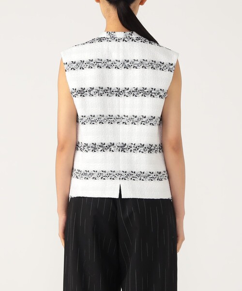 TOMORROWLAND .B（トゥモローランドビー）の「2トーンツイードジレ