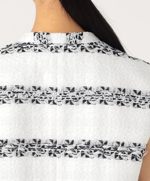 TOMORROWLAND .B（トゥモローランドビー）の「2トーンツイードジレ