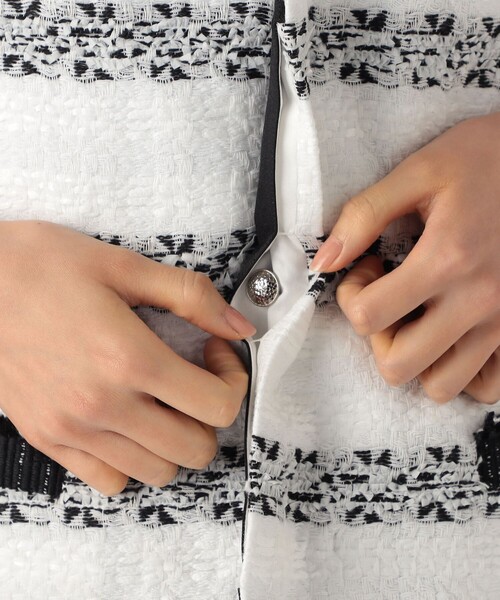 TOMORROWLAND .B（トゥモローランドビー）の「2トーンツイードジレ