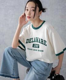 WEGO/リンガーグラフィックショートT