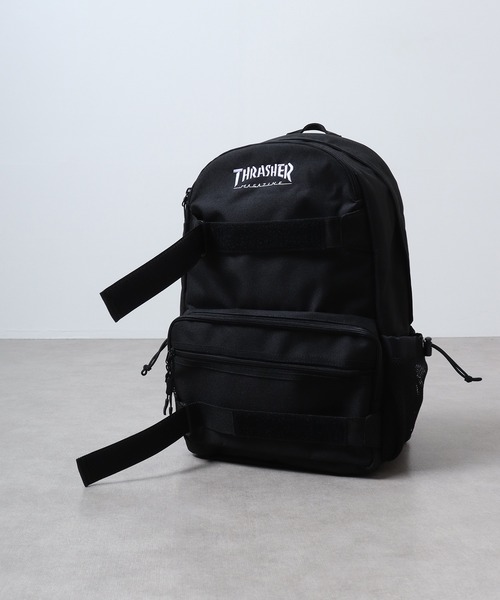 THRASHER（スラッシャー）の「JUNESELECT THRASHER　２５Ｌバックパック（バックパック/リュック・メンズ・ブラック・FREE）」の5枚目の写真