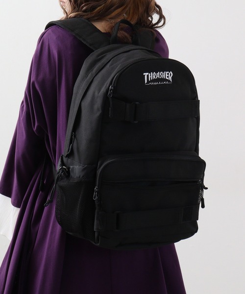 THRASHER（スラッシャー）の「JUNESELECT THRASHER　２５Ｌバックパック（バックパック/リュック・メンズ・ブラック・FREE）」の15枚目の写真