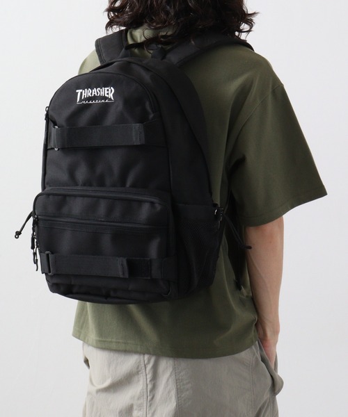 THRASHER（スラッシャー）の「JUNESELECT THRASHER　２５Ｌバックパック（バックパック/リュック・メンズ・ブラック・FREE）」の18枚目の写真