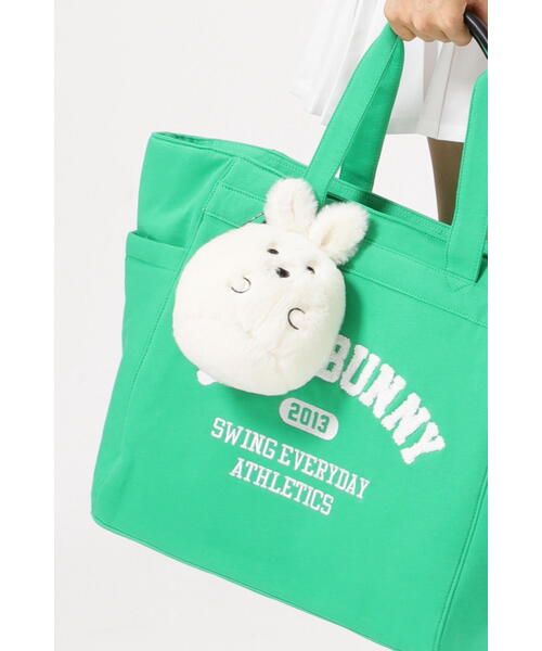 Jack Bunny!!（ジャックバニー）の「【Jack Bunny!!】うさぎポーチ (UNISEX)（ゴルフグッズ・レディース・ホワイト/ピンク/ブルー・FREE）」の5枚目の写真