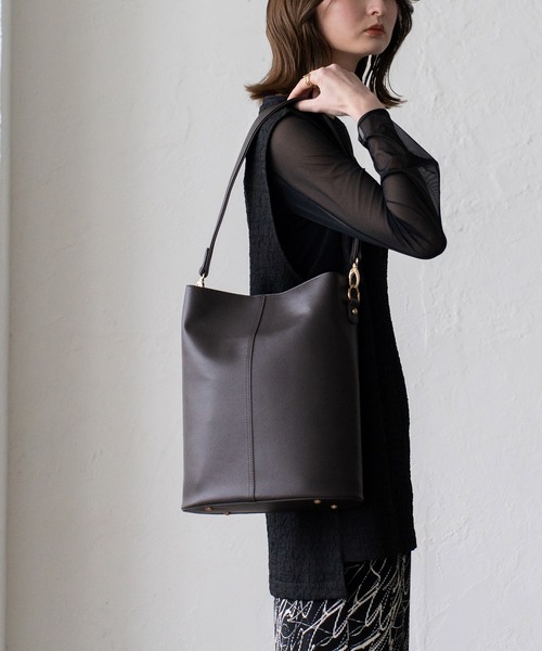 【セール】ワンハンドル2way縦型トートバッグ（トートバッグ）｜VitaFelice（ヴィータフェリーチェ） 6,600円